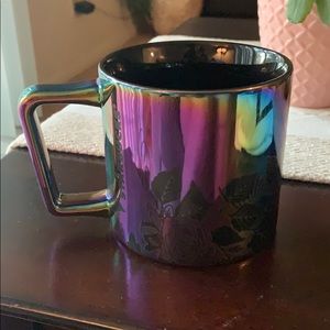 Fall 2020 oil slick rainbow mug